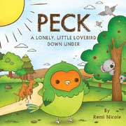 PECK - A LONELY, LITTLE LOVEBIRD DOWN UNDER cover image